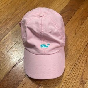 Pink Vineyard vines simple whale hat